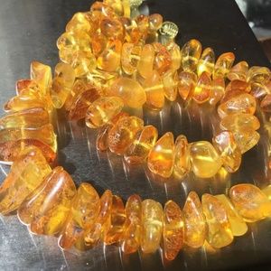 Amber Necklace Butterscotch Egg Yolk
